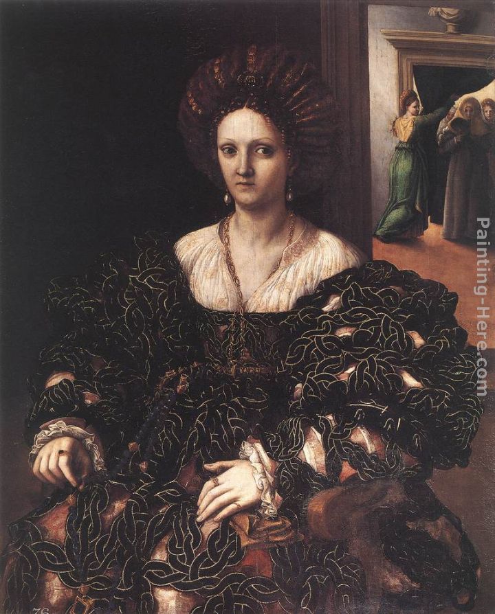 Portrait of a Woman painting - Giulio Romano Portrait of a Woman art painting